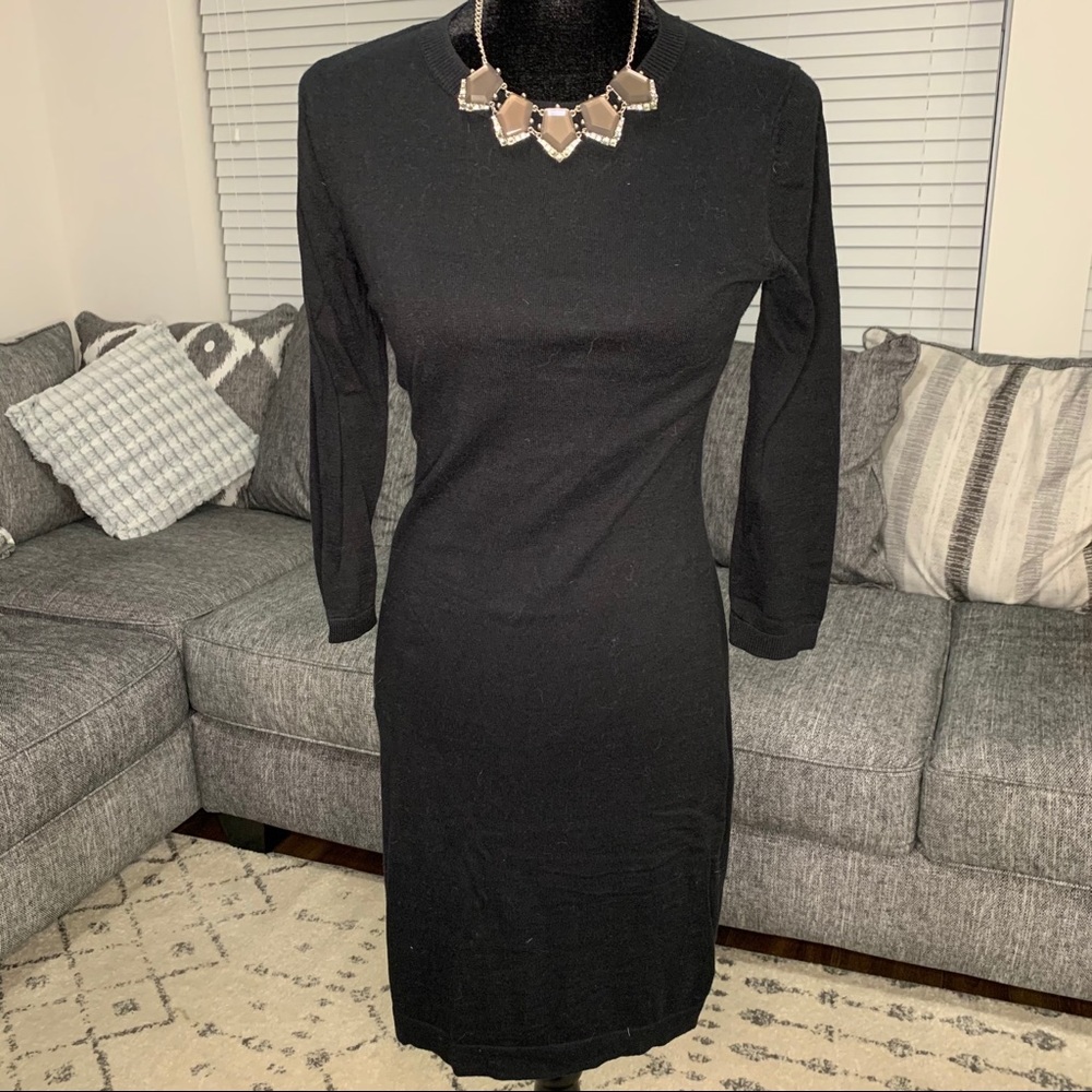 Black Sweater Dress